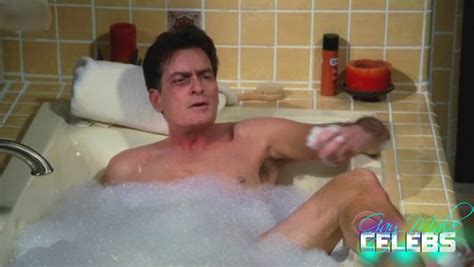 charlie sheen nude