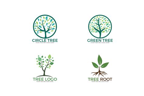 set  tree logos