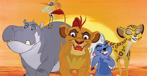 disney assembles  lion guard   animated series