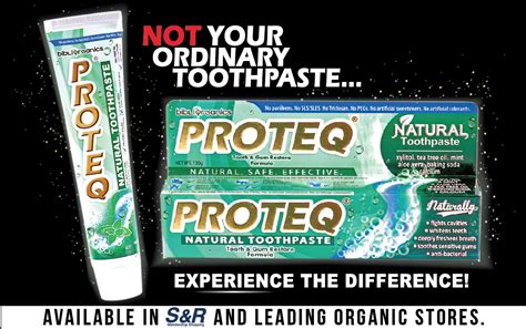 Proteq Natural Toothpaste Now In S And R Membership Shopping