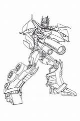 Coloring Pages Autobot Print Color sketch template
