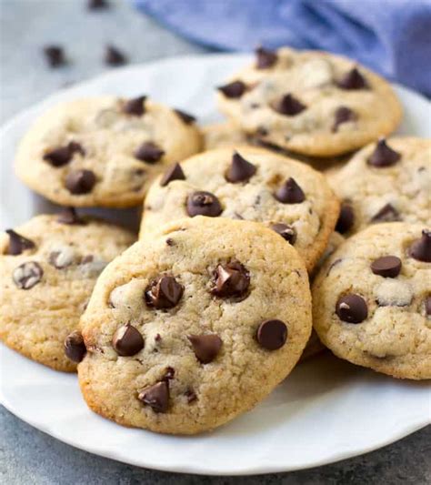 easy eggless chocolate chip cookies carve  craving