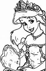Coloring Disney Princess Baby Ariel Pages Printable Mermaid Human Princesses Kids Getcolorings Color Print Adults sketch template