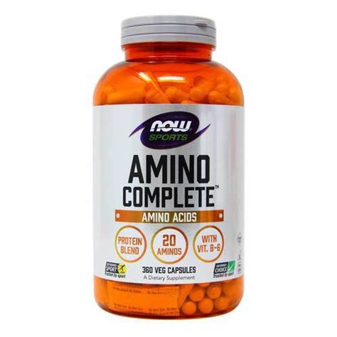 Now Foods Amino Complete 120 Capsules