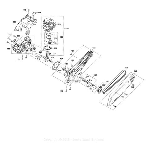 makita ek parts diagram  assembly  clutch piston cylinder crank case