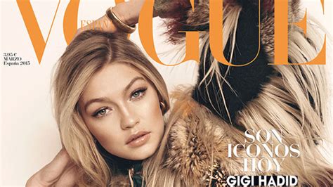Gigi Hadid Goes Retro On The Cover Of Vogue España