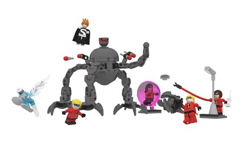 lego ideas product ideas  incredibles  syndromes omnidroid