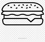 Panino Sandwich Pngfind sketch template
