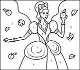 Coloring Princess Snow Online Princesses Pages Color Number Printables Easy Kids Enjoyed Ve Friends Please Site If Coloritbynumbers Related sketch template