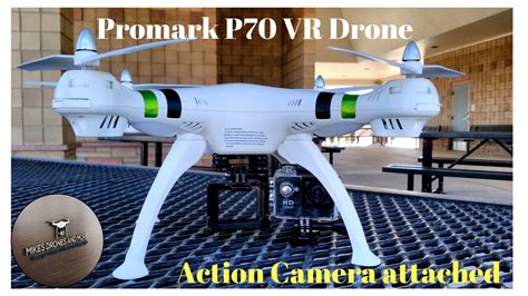 promark p vr drone  action camera attached youtube