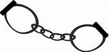Handcuffs Openclipart Freeiconspng Handcuffing sketch template