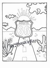 Coloring Pages Texas Rock Lent Printable Flag Desert Route 66 Highway Mineral Print Brazil Map Rangers Oklahoma Drawing Star Lenten sketch template
