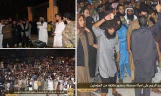 women stoned to death for adultery in syria as jihadi
