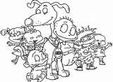 Rugrats Coloring Pages Characters Tommy Draw Color Sheets Colorluna Angelica Printable Getcolorings Cartoon Drawings Pag Baby Chuckie Books sketch template
