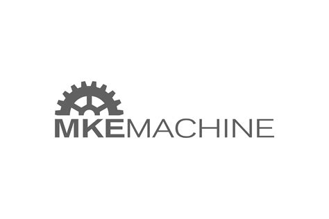 mke machine logo design connor warden design