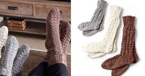 Cozy Knitted Cabin Socks [free Knitting Pattern]