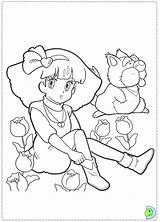 Coloring Momo Minky Dinokids Pages Colouring Close sketch template