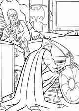 Batman Coloring Pages Alfred Pennyworth Printable Fixing Batmobile His sketch template