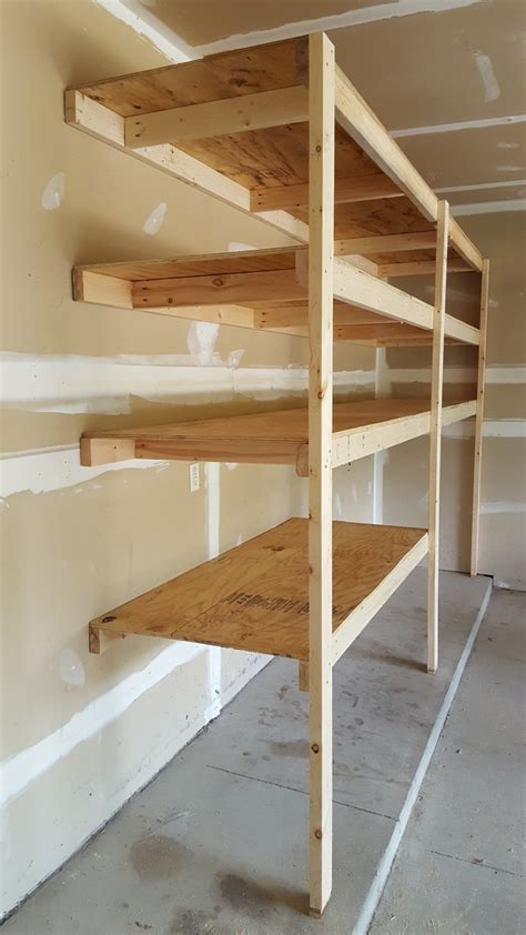 ana white garage shelves diy projects