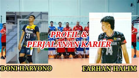Profil Pemain Bola Voli Timnas Putra Indonesia Farhan Halim And Doni