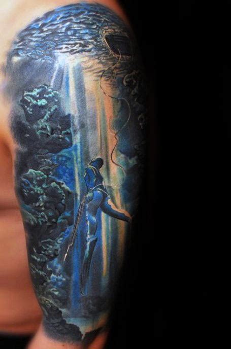40 Scuba Diving Tattoo Designs For Men Diver Ink Ideas