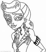 Coloring Pages Cool Girls Color Monster High Operetta Popular Library Clipart Coloringhome sketch template