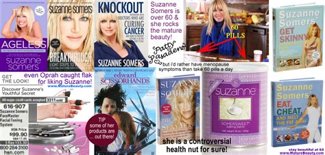 suzanne somers beauty tips makeup over40 plastic surgery
