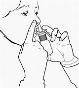 Spray Nasal Clipart Nose Cliparts Ipratropium Bromide Clip Wheezing Drug Library Clipground Anticholinergic Bronchitis Aerosol Asthma Bronchodilator Sch Chronic Action sketch template