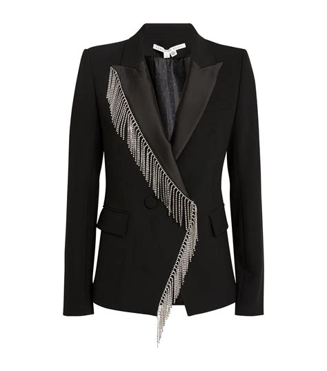 veronica beard crystal embellished jacket harrods us