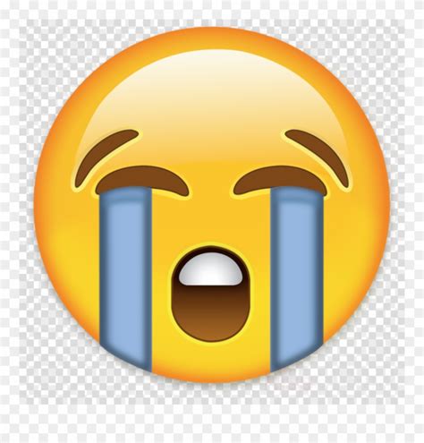 high quality crying emoji clipart frowny transparent png