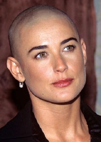 14 celebrities that sported the bald look and looked fabulous