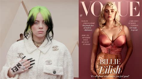 billie eilish reveals    cover  vogue  stands   abusers  edition