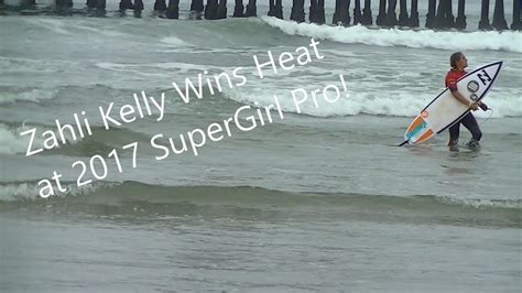 Zahli Kelly Surfs At The 2017 Supergirl Pro Oceanside Surf Surfing