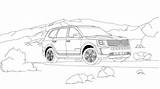 Telluride Spec Automobile sketch template