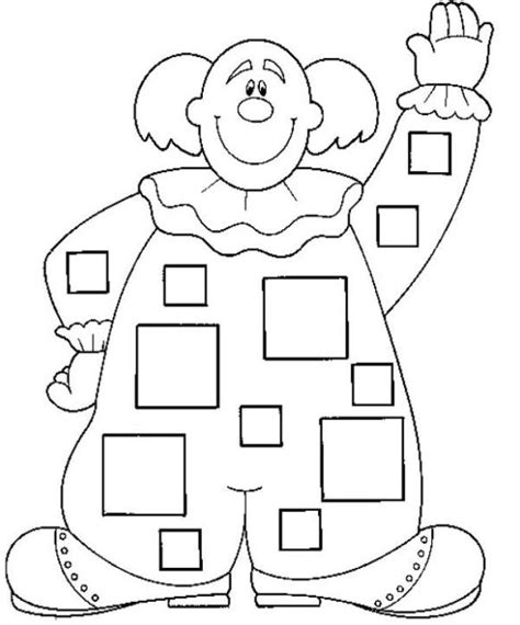 images  preschool worksheets square shape preschool square
