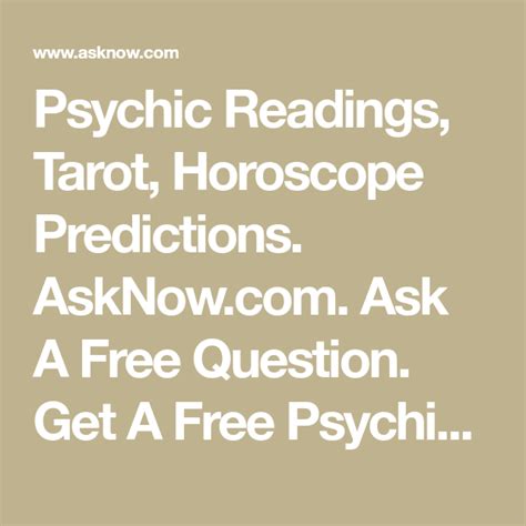 psychic readings tarot horoscope predictions