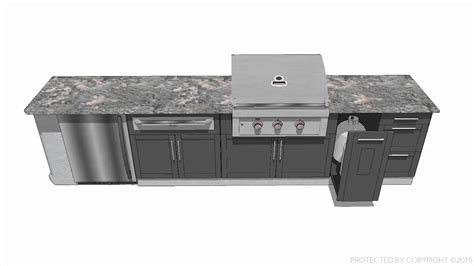 Outdoor Kitchen 3d Model By Youtube