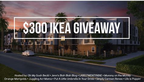 enter to win the 300 ikea giveaway jenns blah blah
