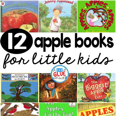 apple books   kids  dab  glue