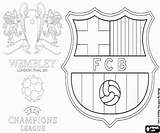 Barcelona Champions Fc sketch template