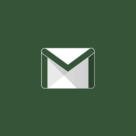dark green gmail icon iphone icon ios app icon design phone icon