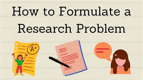 formulate  research problem  tips