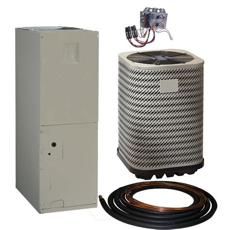 kelvinator  ton  seer   split system package heat pump system jtbeka  home depot