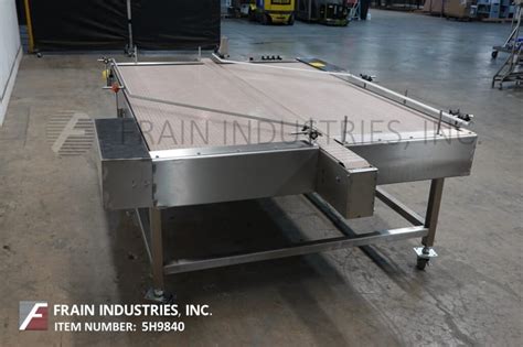 stainless steel table top belt accumulation conveyor vari speed  sale