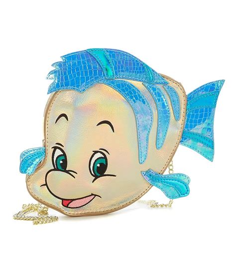 danielle nicole little mermaid flounder crossbody bag ts for