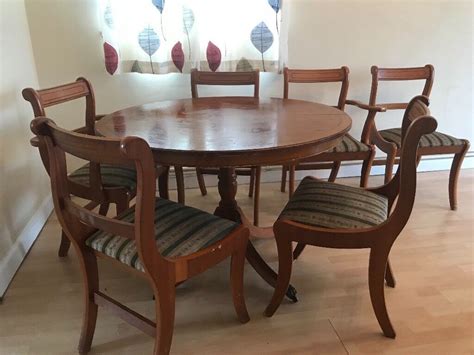 extending dining table   chairs  crawley west sussex