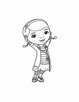 Mcstuffins Doc Coloring Pages Kids Color Print Incredible Justcolor Printable sketch template