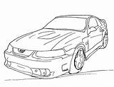 Mustang Coloring Pages Ford Gt Car Printable Drawing Outline Cars Mustangs Kids Raptor Color Fox Body Cobra Logo Colouring Bestcoloringpagesforkids sketch template