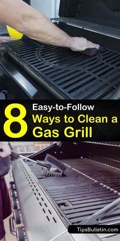 easy  follow ways  clean  gas grill