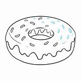 Donut Drawing Draw Easy Doughnut Donuts Drawings Drawn Kids Really Clipart Tutorial Small Step Visit Webstockreview Easydrawingguides Unique sketch template